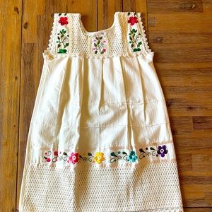 Beautiful an Unique artisan girl dress